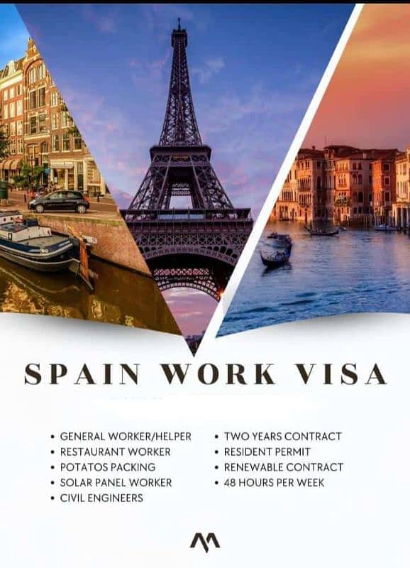 Europe work permit and gulf freelance visa available 1