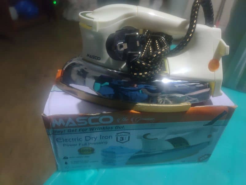 DRY IRON NEW UNUSED MASCO COMPANY 1