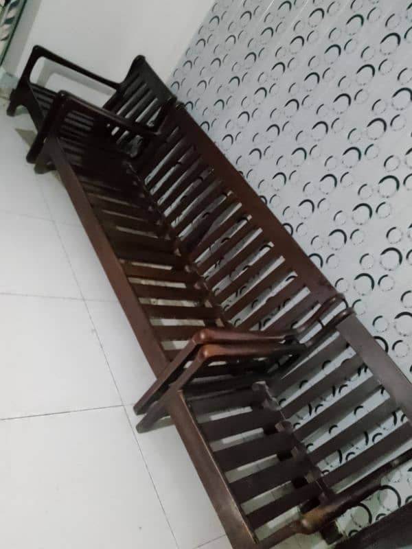 sheesham sofa 5 seater urgent sale 3