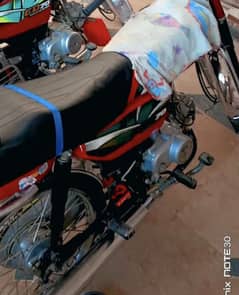 I am selling for bike Honda CD 70 2022/23 Model all punjab register