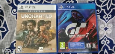 Gran Turismo 7, Uncharted Ps4,Ps5