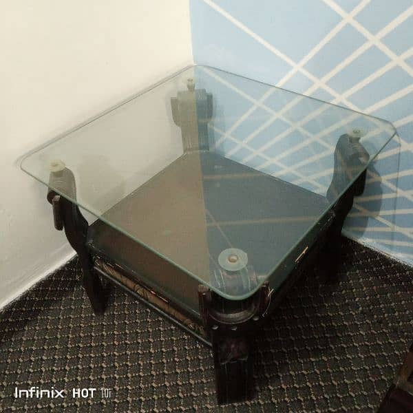 Glass table set 1