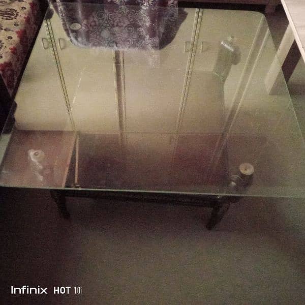 Glass table set 5