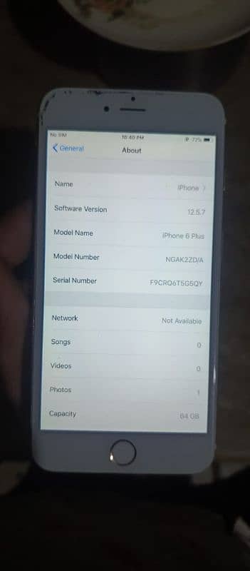 y20(4+128) i phone 6plus (64gb) by pass 7