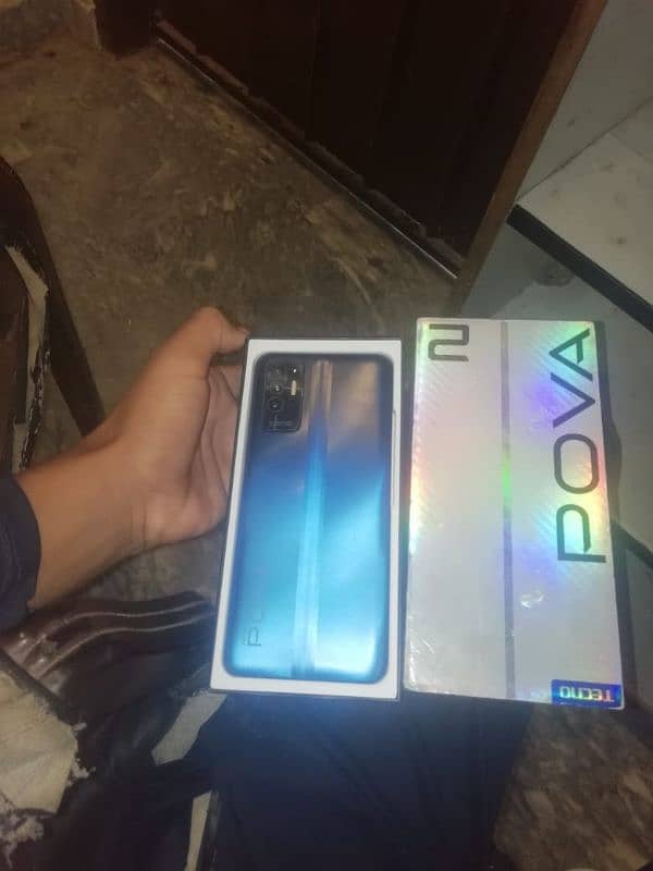 TECNO POVA , 10 BY 10 NOT PTA HA 6GB 128GB HA 3