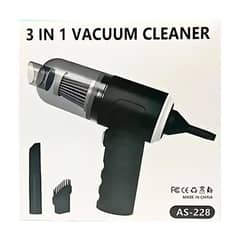 3 In 1 Portable Vacuum Cleaner Wireless Hand-held Cleaning For Car Hom