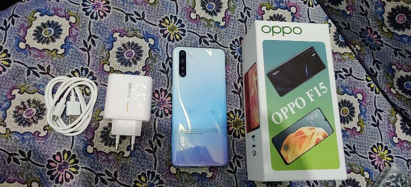 OPPO F15 8/256Gb  Complete box 03135733102 0