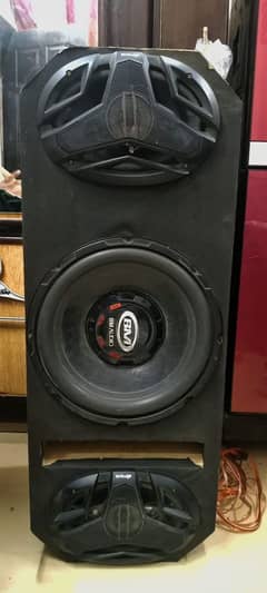 Speaker with Matched Amplifier BM with high sound and wires