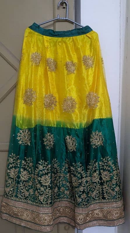 Lehenga for Mehandi occasion 1