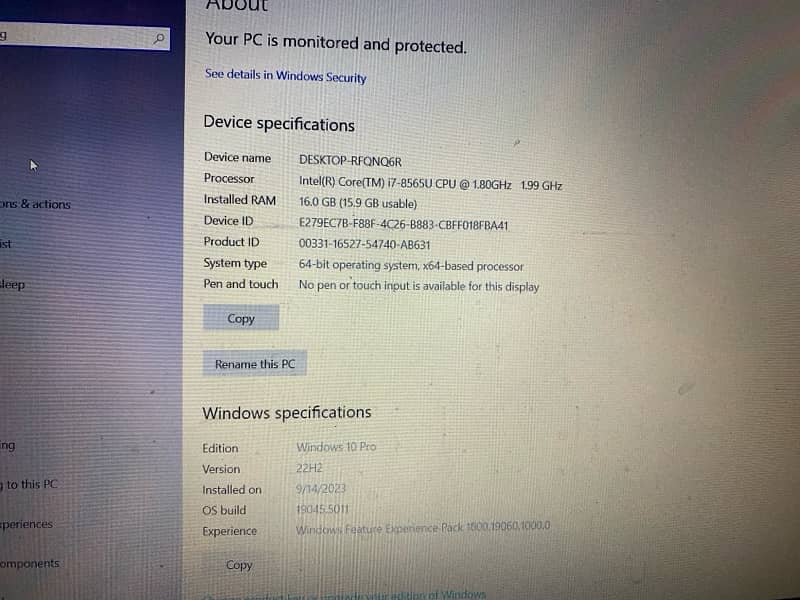 Dell Latitude 3500 with 2GB Graphic Card 4