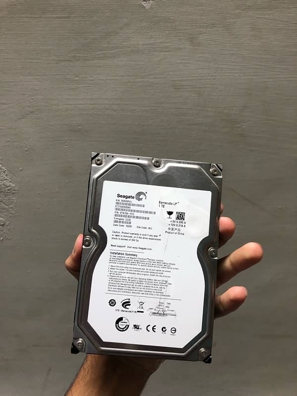 1TB Hard drive 1