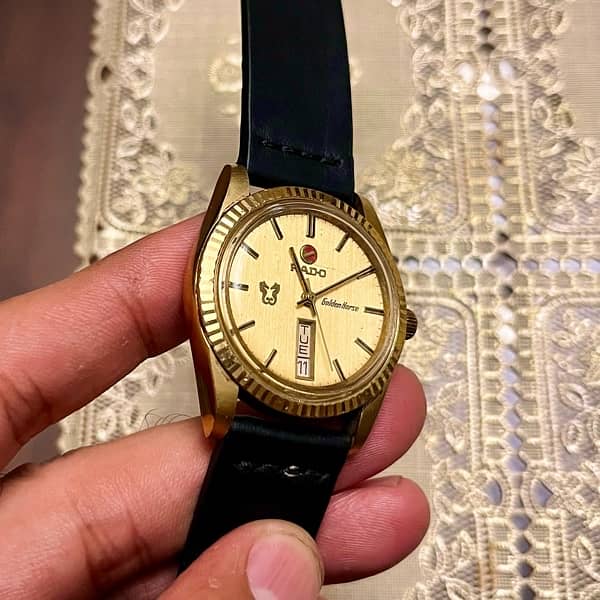 Rado Golden Horse automatic vintage watch 0