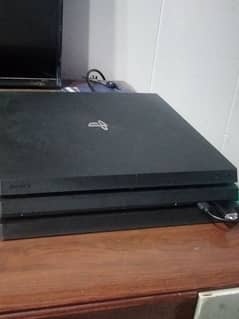 PS4 pro with box jail break and one controller slightly used