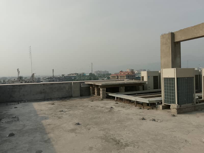 F-11 Markaz Main Double Road Roof Top For Rent Top Location with 3 lift Install 5