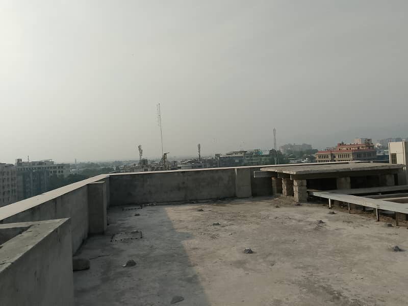 F-11 Markaz Main Double Road Roof Top For Rent Top Location with 3 lift Install 6