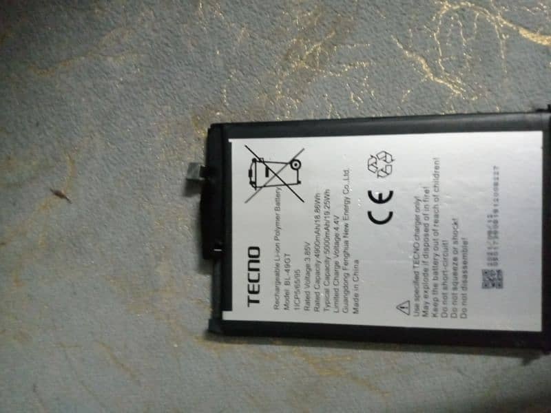 Infinix Tecno original battery for sale 1