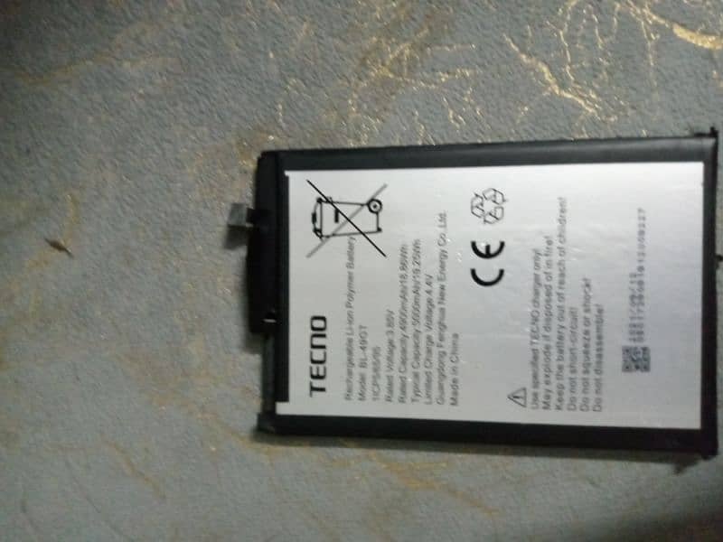 Infinix Tecno original battery for sale 4