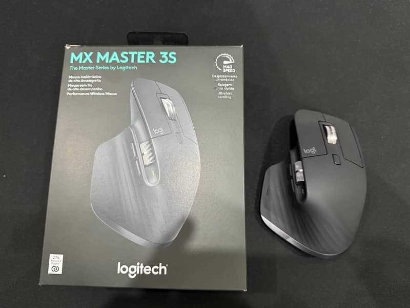 Logitech MX master 3S Mouse - Grey Color 1