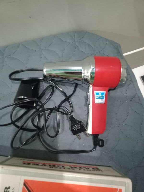 New hair dryer made in Japan 1