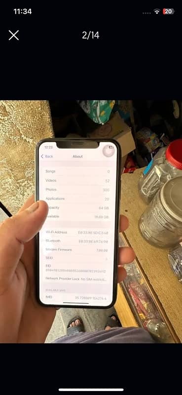 iPhone XS lla factory unlock 64 gb 9