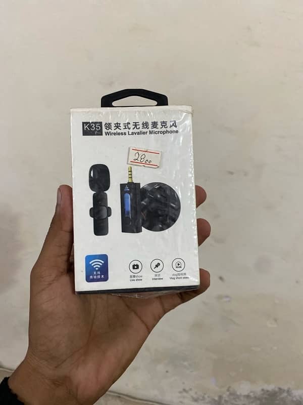 WIRELESS MIC  (wireless lavaier microphone K35 ) 9