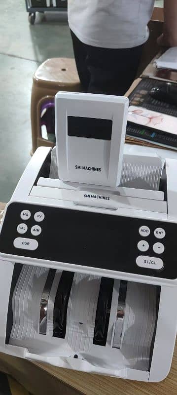 Cash currency note counting machine,Packet count with fake note detect 0