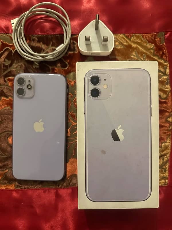 iPhone 11 64 gb purple 0