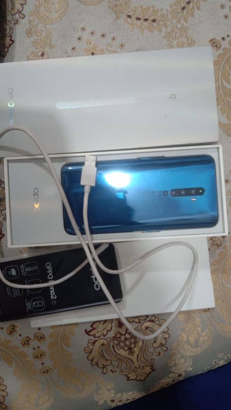 OPPPO RENO 2F BOX WITH CHARGER DUAL SIM 10