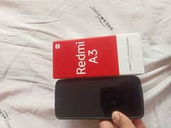 Redmi a3 for sale brand new condition full screch less