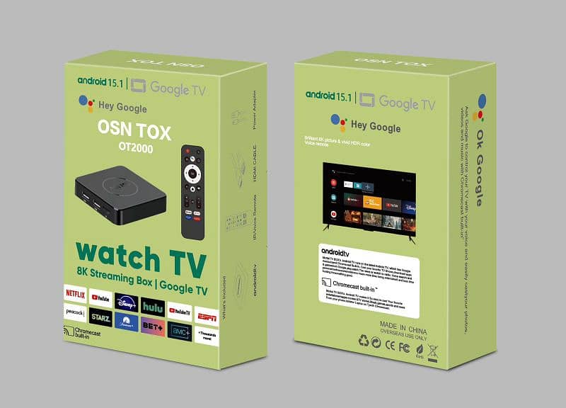 Original 8 Gb ram 128 Gb rom android tv box 3