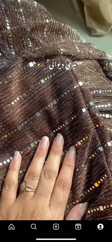 NEW MOONLIGHT SAREE IN BROWN | WEDDING FORMAL SAREE | ONCE WORE 3