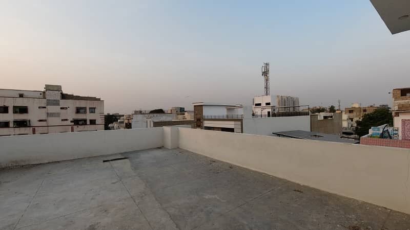 Brand New 240 Yards 2nd Floor Portion With Roof For Sale In Gulshan Block 1 6