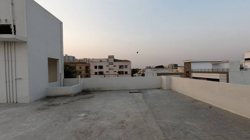 Brand New 240 Yards 2nd Floor Portion With Roof For Sale In Gulshan Block 1 7