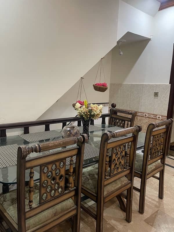 Dinning table with chairs 2