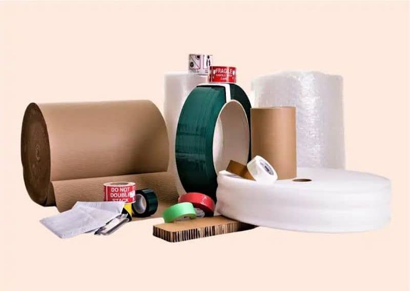 Bubble Wrap Shrink Roll & Packing Tape 03008010073 2