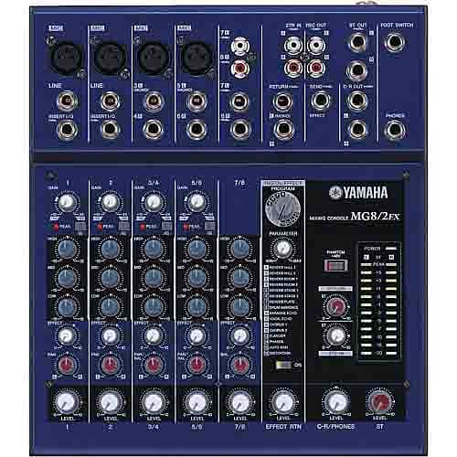 Yamaha (Original) MG8-2fx Mixer Professional 10