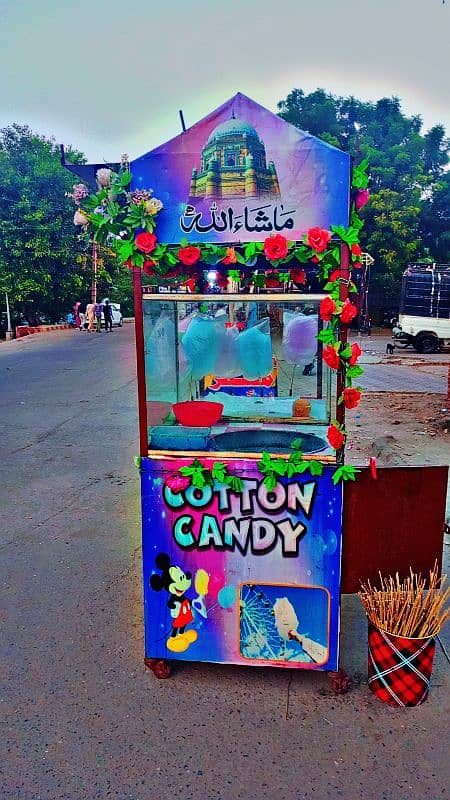 cotton candy stall urgent for sale 03027449014 contect+what's app 2