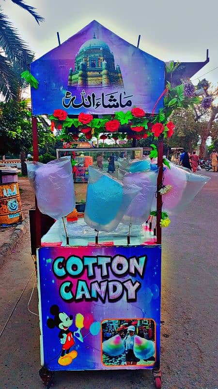 cotton candy stall urgent for sale 03027449014 contect+what's app 3