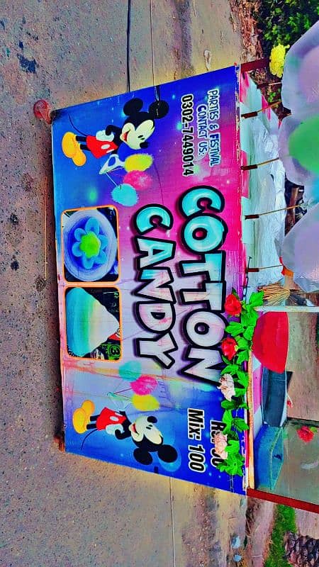 cotton candy stall urgent for sale 03027449014 contect+what's app 4