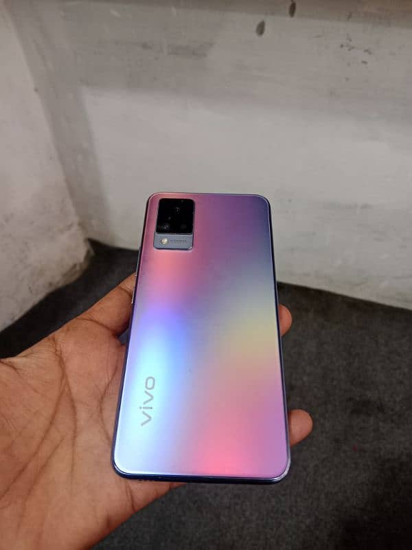 Vivo v21 8+4 GB RAM 128 GB ROM display and imei change full box 0