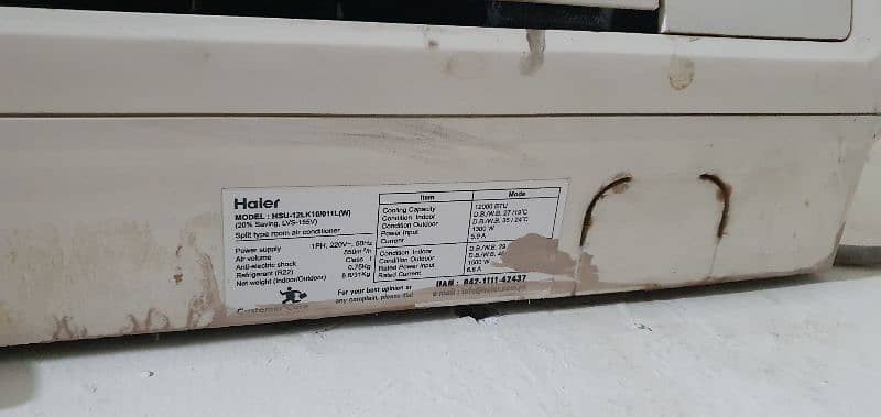 Haier AC. 1.5 ton  Sale 0