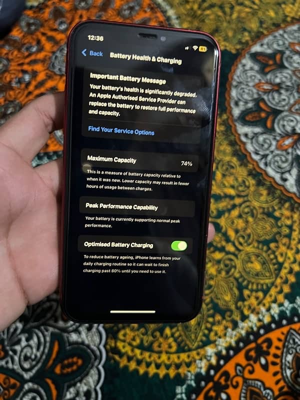 I phone xr pta approved 128gb 1