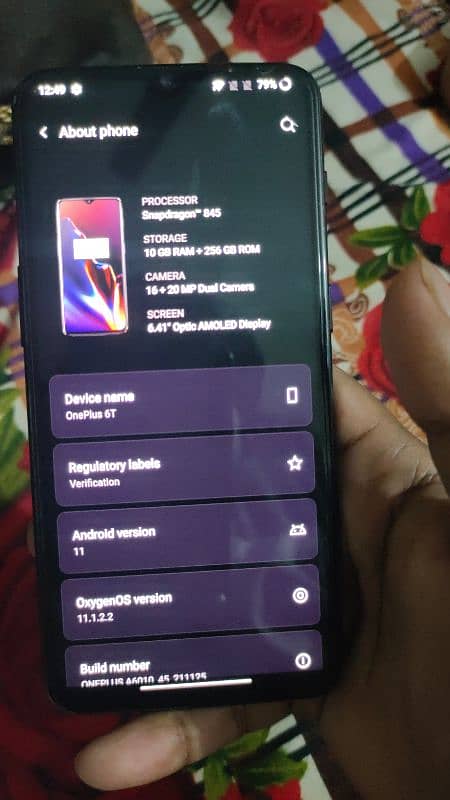 Oneplus 6t 10/256 2