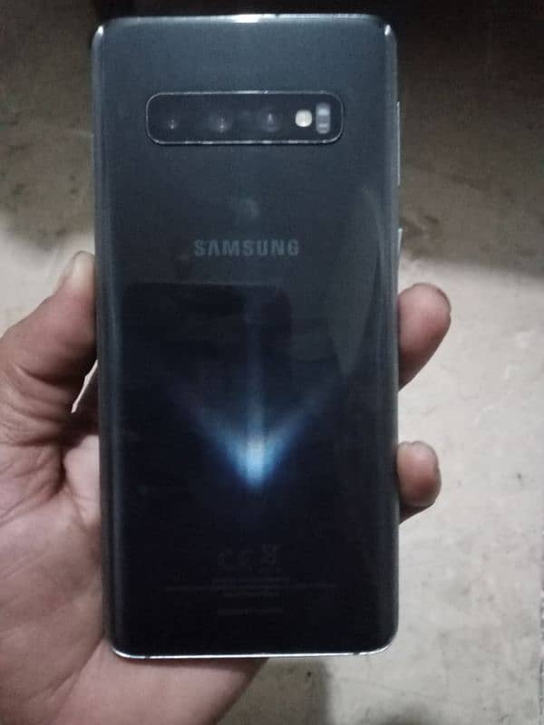 Assalamualaikum Samsung S10 8gb ram 256gb rom sealed set panel issue 1