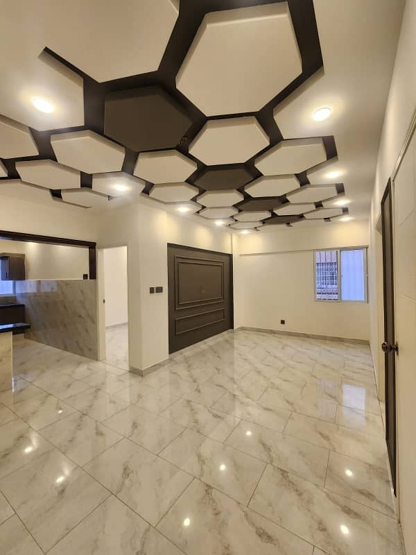 Gulshan e Iqbal Block 13D-2  New Renovated Flat 3 Bed D. D 3