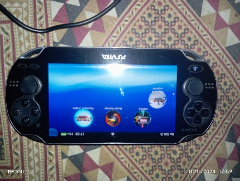 sell ps vita 1000 3g 128+8gb storage card good condition console 19