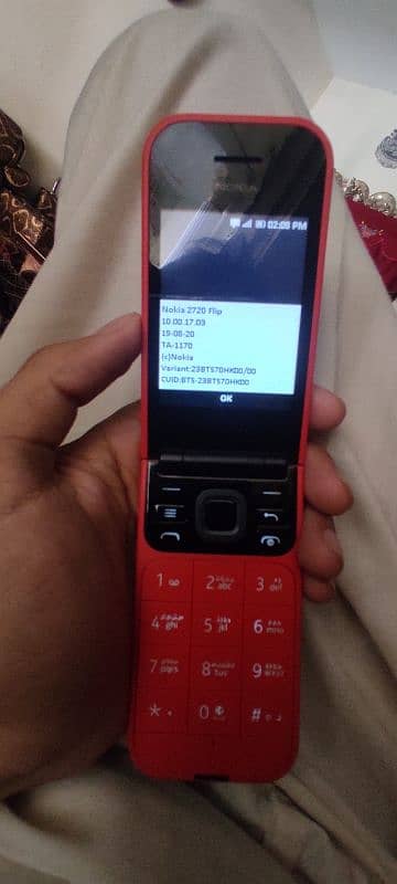 Nokia 2720 10by 10 what's app pay rbta kry 03485178579 4