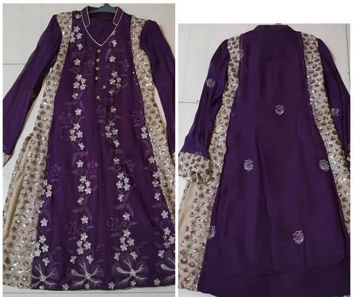 Best Designer Shalwar Kameez dupatta (3 piece) 0