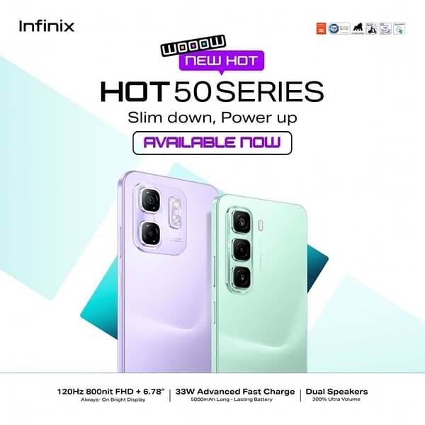 Infinix Hot50i avail on easy installments 0