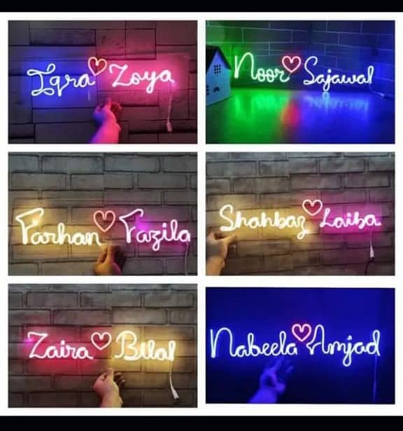 neon sign / neon lights / neon sign boards / customization neon sign 10